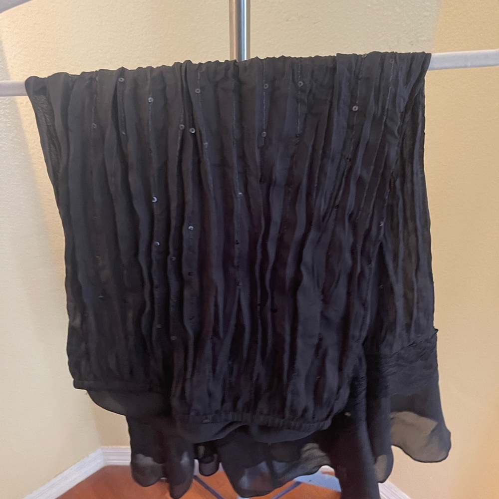 Robert Bee black sparkle skirt